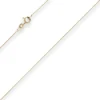 0,8mm Rund-Ankerkette Goldkette Collier Halskette aus 333 Gold Gelbgold 60cm