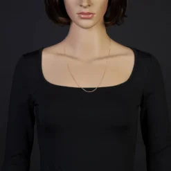 1,9mm Rund-Ankerkette 750 Gold Rotgold Kette Collier Halskette, 60cm