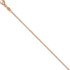 1,5mm Rundankerkette Kette Collier aus 585 Rotgold Gold, Goldkette, 42cm