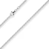 2,8mm Rund-Ankerkette Silberkette Collier Halskette aus 925 Silber 80cm