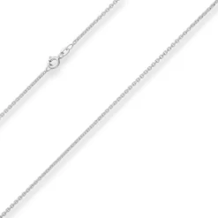 2mm Rund-Ankerkette Silberkette Collier Halskette aus 925 Silber 80cm