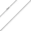 1,2mm Schlangenkette diamantiert Kette Collier aus 925 Silber rhodiniert 60cm