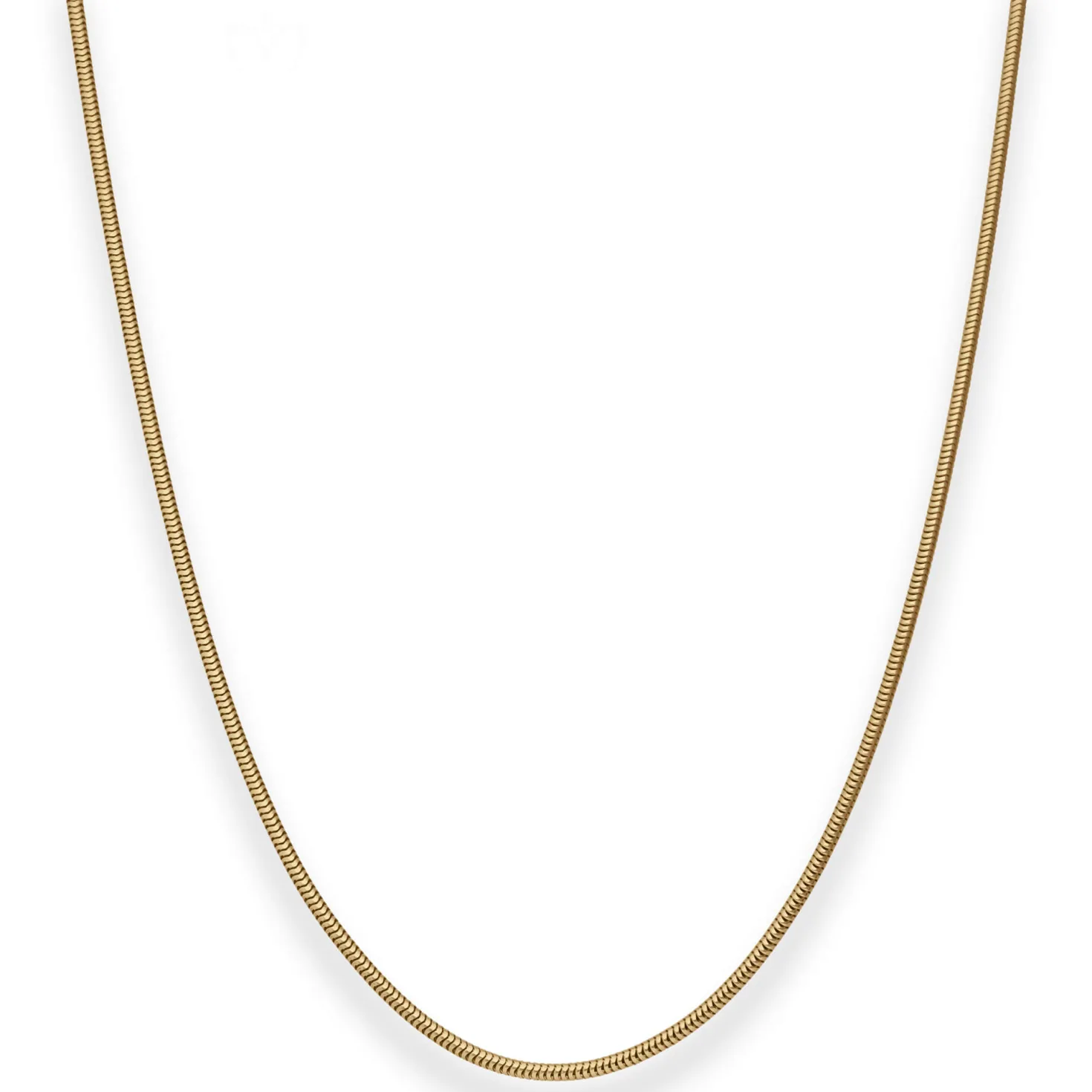 1,6mm Schlangenkette Goldkette Collier Halskette aus 585 Gold Gelbgold 55cm