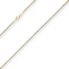 1,4mm Schlangenkette Goldkette Collier Halskette aus 585 Gold Gelbgold 45cm
