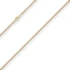 1,6mm Schlangenkette Goldkette Collier Halskette aus 585 Gold Gelbgold 45cm