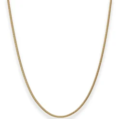 1,6mm Schlangenkette Goldkette Collier Halskette aus 585 Gold Gelbgold 42cm