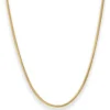 1,9mm Schlangenkette Goldkette Collier Halskette aus 333 Gold Gelbgold 50cm