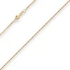 0,9mm Schlangenkette Goldkette Collier Halskette aus 333 Gold Gelbgold 50cm