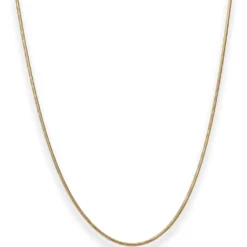 1,4mm Schlangenkette Goldkette Collier Halskette aus 585 Gold Gelbgold 42cm
