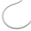 1,5mm Schlangenkette Halskette Kette Collier, rund, Silber 925, 45cm