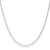 1,1mm Schlangenkette Kette Collier Halskette aus 925 Silber rhodiniert 55cm