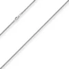 1,6mm Schlangenkette Kette Collier Halskette aus 925 Silber rhodiniert 45cm