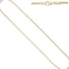 1,9mm Schlangenkette Kette rund 585 Gold Gelbgold 45cm Halskette Halsschmuck