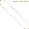 2,4mm Schlangenkette Kette rund 333 Gold Gelbgold 50cm Halskette Halsschmuck