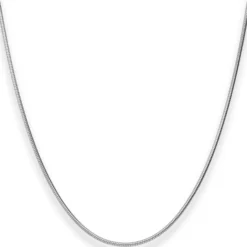 1,6mm Schlangenkette Silberkette Collier Halskette aus 925 Silber 45cm