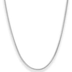 1,9mm Schlangenkette Silberkette Collier Halskette aus 925 Silber 70cm