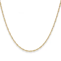1,8mm Singapurkette Collier Halskette aus 333 Gold Gelbgold 42cm