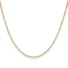 1,8mm Singapurkette Collier Halskette aus 585 Gold Gelbgold 55cm