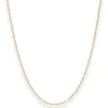 1,4mm Singapurkette Goldkette Collier Halskette aus 333 Gold Gelbgold 38cm