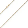 1,2mm Singapurkette Goldkette Collier Halskette aus 375 Gold Gelbgold 40cm