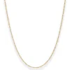 1,4mm Singapurkette Goldkette Collier Halskette aus 333 Gold Gelbgold 45cm