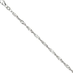 2,9mm Singapurkette Kette Collier Halskette aus 925 Silber 45cm