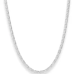 3,2mm S-Panzerkette Silberkette Collier Halskette aus 925 Silber 50cm