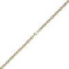 7mm Spitz-Anker-Kette aus 585 Gold Gelbgold 45cm Halsschmuck Collier Halskette