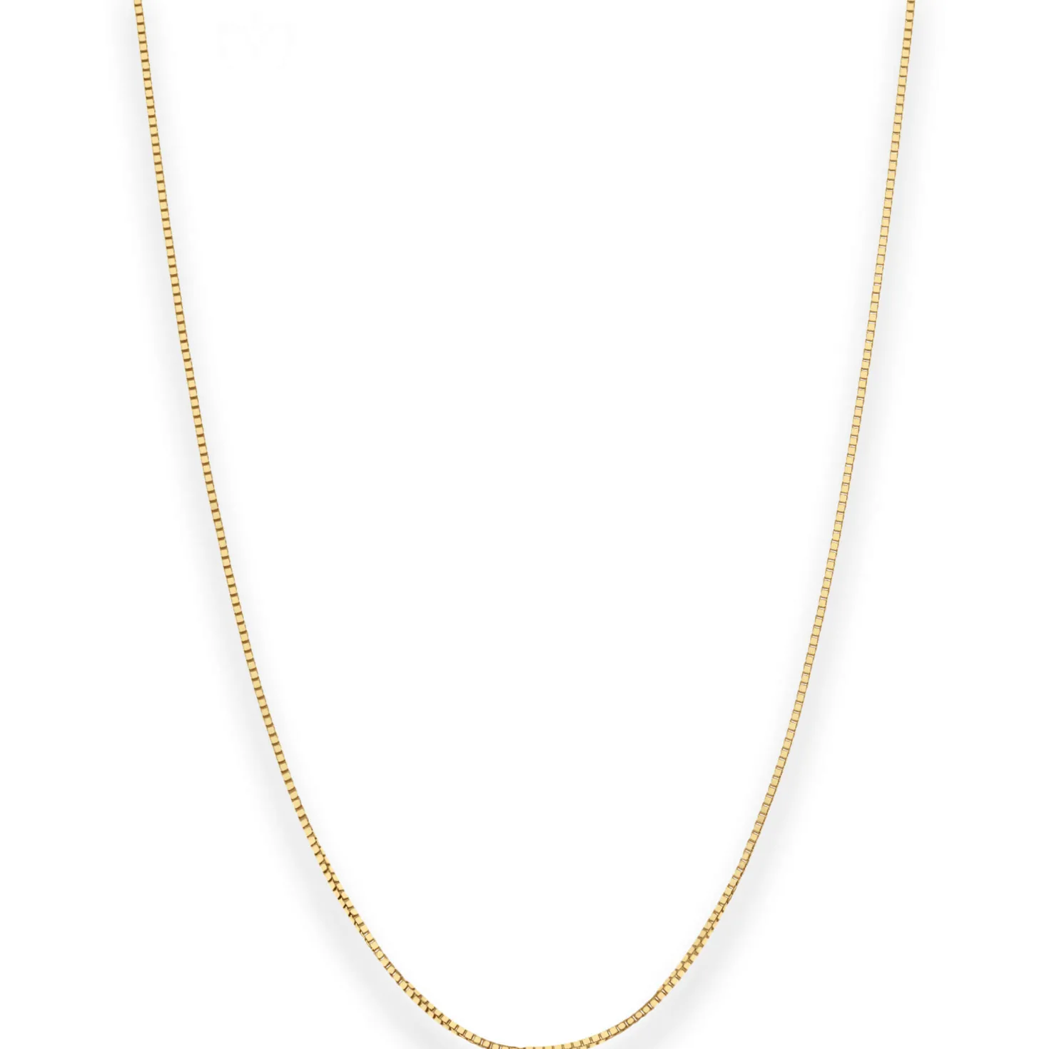 0,7mm Veneziakette Collier Halskette aus 375 Gold Gelbgold 42cm