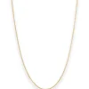 0,7mm Veneziakette Collier Halskette aus 585 Gold Gelbgold 34cm