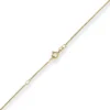 0,9mm Veneziakette Collier Halskette aus 333 Gold Gelbgold 45cm mit Zwischenöse