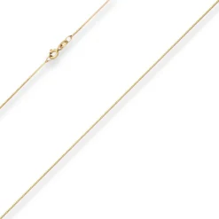 0,7mm Veneziakette Collier Halskette aus 375 Gold Gelbgold 38cm