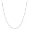 0,8mm Veneziakette Goldkette Collier Halskette aus 585 Gold Weißgold 40cm