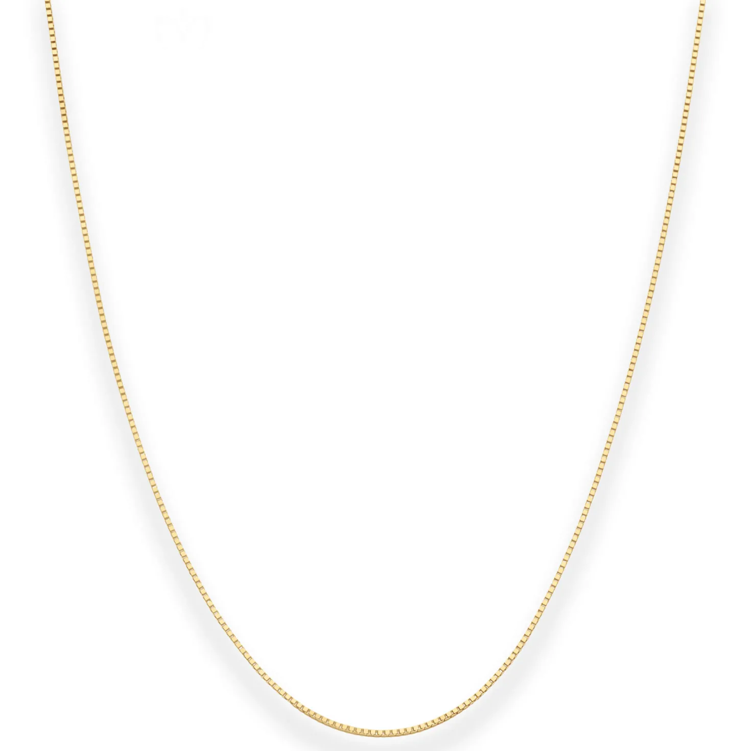 0,8mm Veneziakette Goldkette Collier Halskette aus 585 Gold Gelbgold 36cm