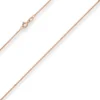 0,9mm Veneziakette Goldkette Collier Halskette aus 585 Gold Rotgold 50cm