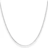 0,9mm Veneziakette Goldkette Collier Halskette aus 375 Gold Weißgold 45cm