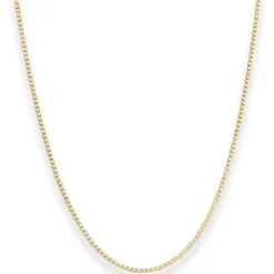 1,4mm Veneziakette Goldkette Collier Halskette aus 333 Gold Gelbgold 40cm