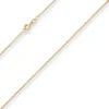 0,9mm Veneziakette Goldkette Collier Halskette aus 375 Gold Gelbgold 70cm