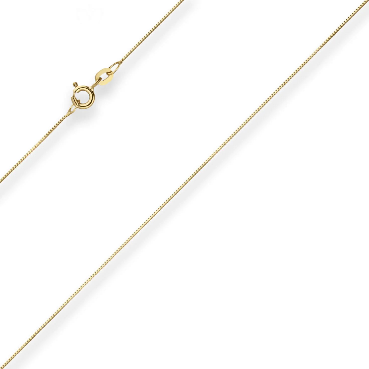 0,6mm Veneziakette Goldkette Collier Halskette aus 585 Gold Gelbgold 42cm