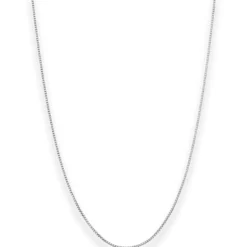 0,7mm Veneziakette Goldkette Collier Halskette aus 333 Gold Weißgold 40cm