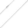 0,7mm Veneziakette Goldkette Collier Halskette aus 585 Gold Weißgold 36cm