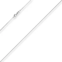 0,7mm Veneziakette Goldkette Collier Halskette aus 585 Gold Weißgold 36cm