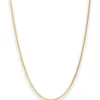 1,2mm Veneziakette rund Collier Halskette aus 333 Gold Gelbgold 42cm