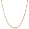 1,5mm Veneziakette rund Goldkette Collier Halskette aus 585 Gold Gelbgold 55cm