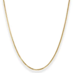1,5mm Veneziakette rund Goldkette Collier Halskette aus 585 Gold Gelbgold 65cm