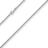 2,7mm Veneziakette rund Kette Collier Halskette aus 925 Silber rhodiniert 80cm