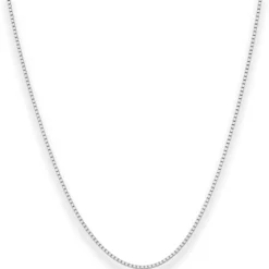 1,2mm Veneziakette Silberkette Collier Halskette aus 925 Silber 70cm