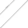 1,2mm Veneziakette Silberkette Collier Halskette aus 925 Silber rhodiniert 50cm