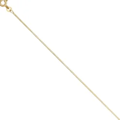 1,0mm Venezianerkette Collier 333 Gelbgold Gold Kette Halskette, 50cm