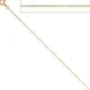 1,0mm Venezianerkette Collier 585 Gelbgold Gold Kette Halskette, 45cm